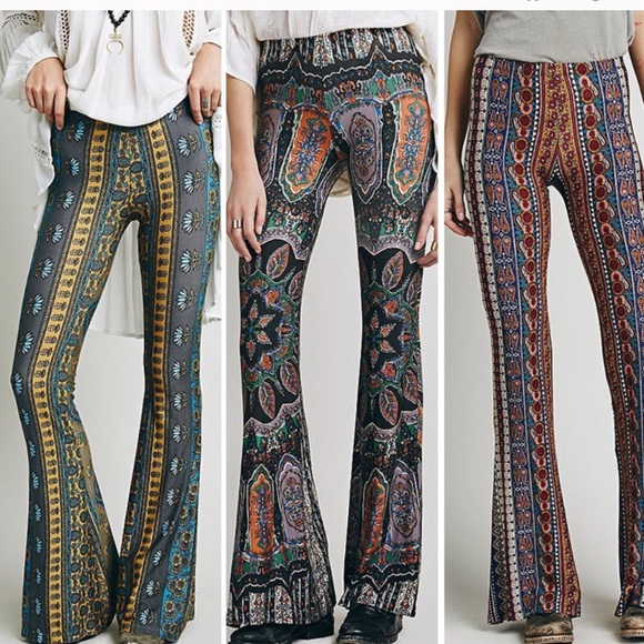 flared pants hippie